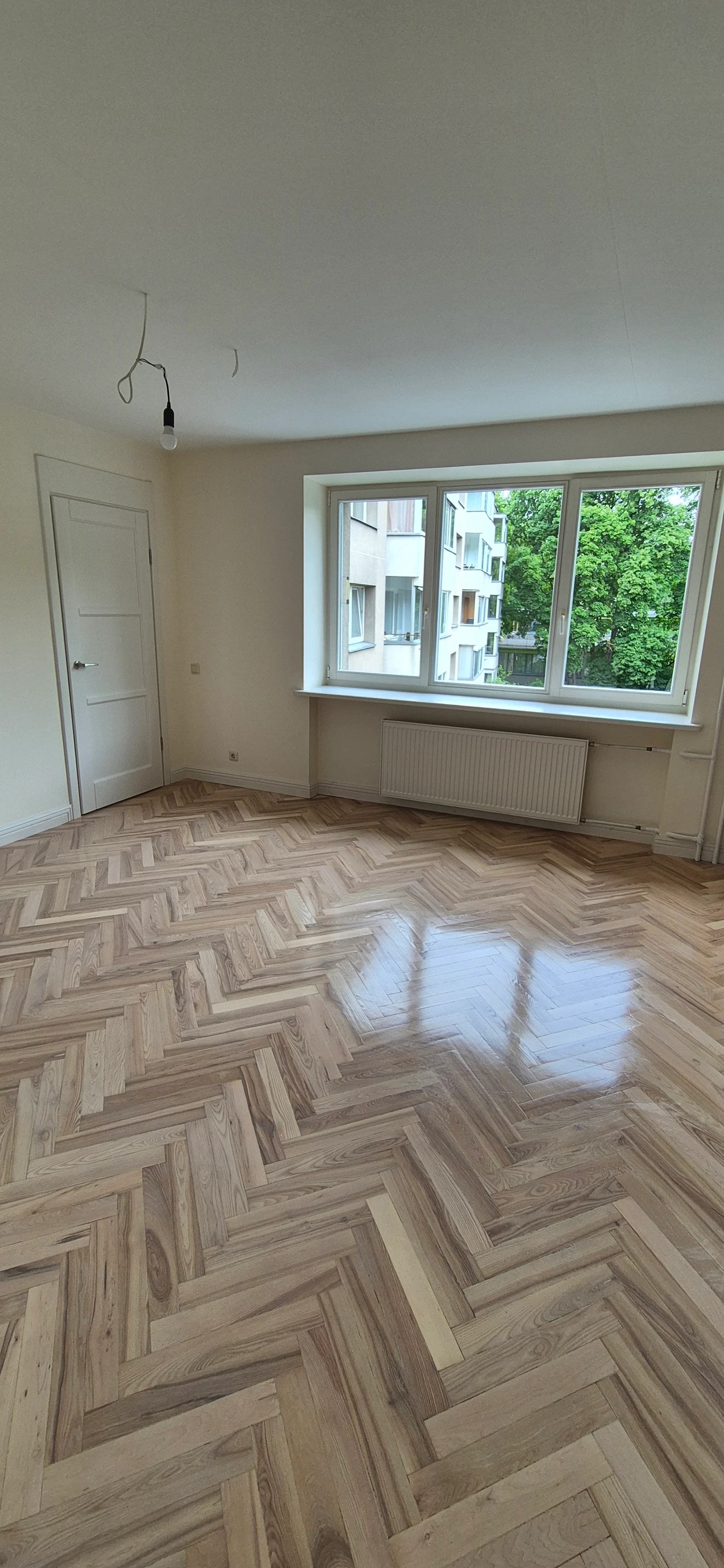Old Town apartment cleaning after renovation