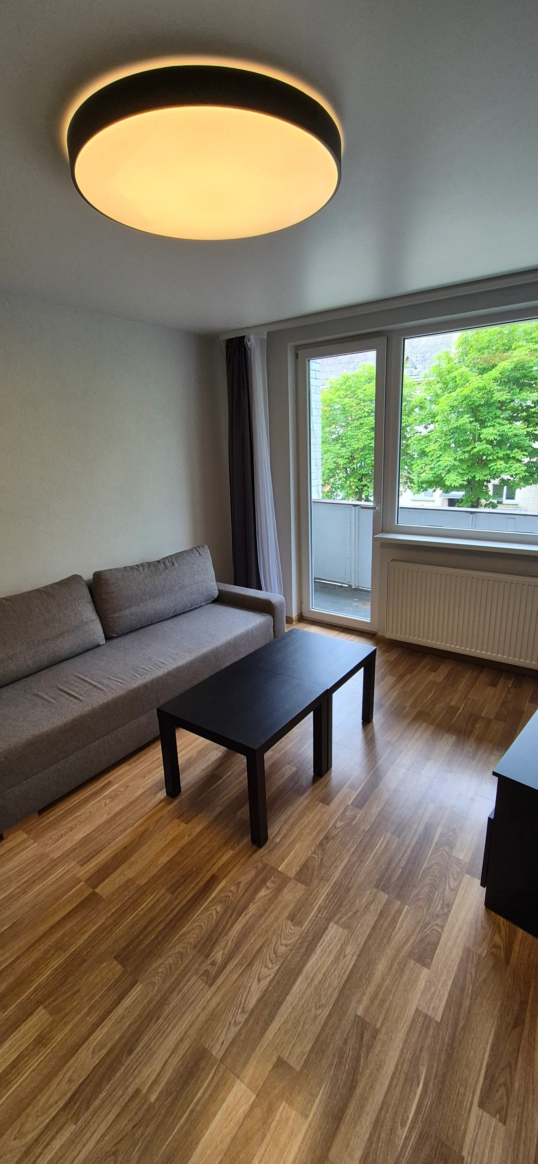 Deep apartment cleaning including windows