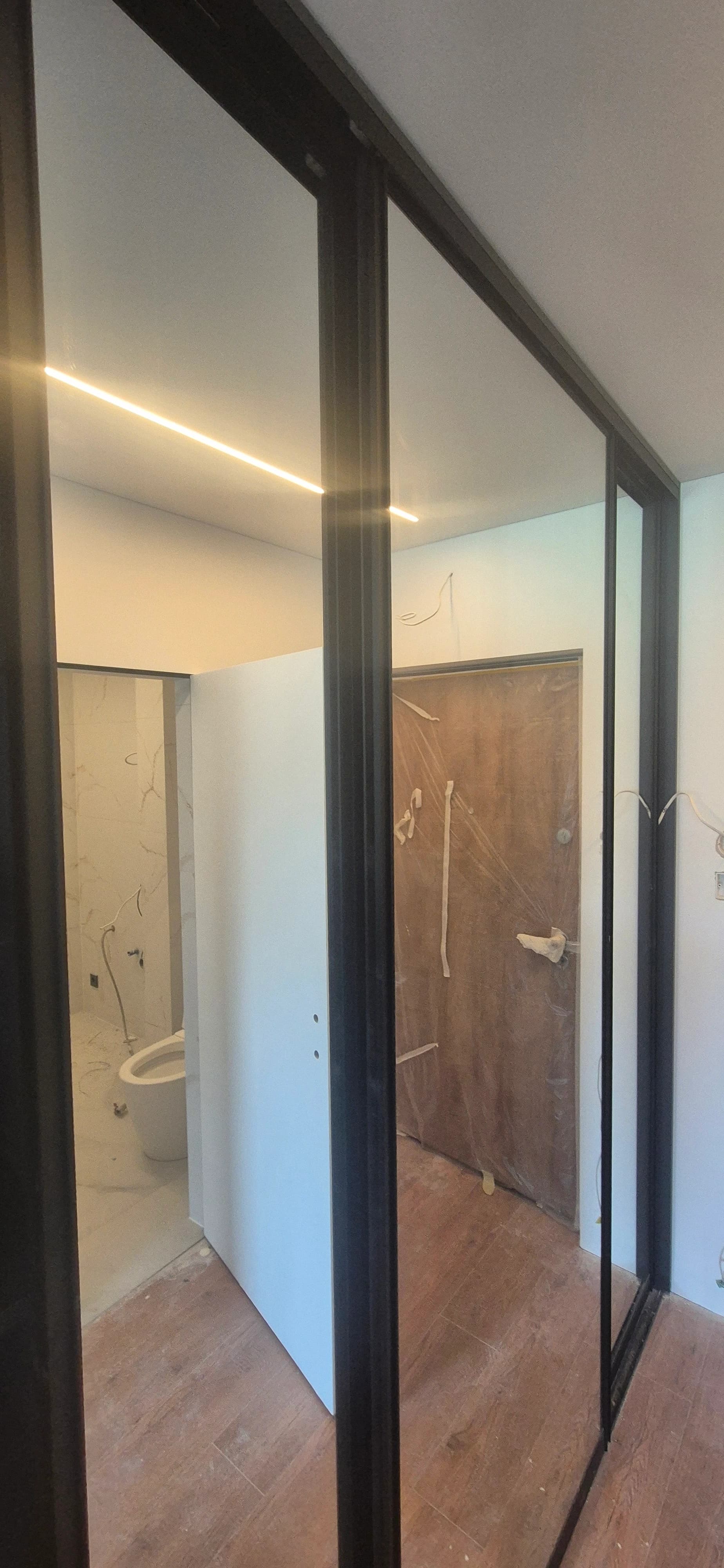 Luxury apartment cleaning after construction