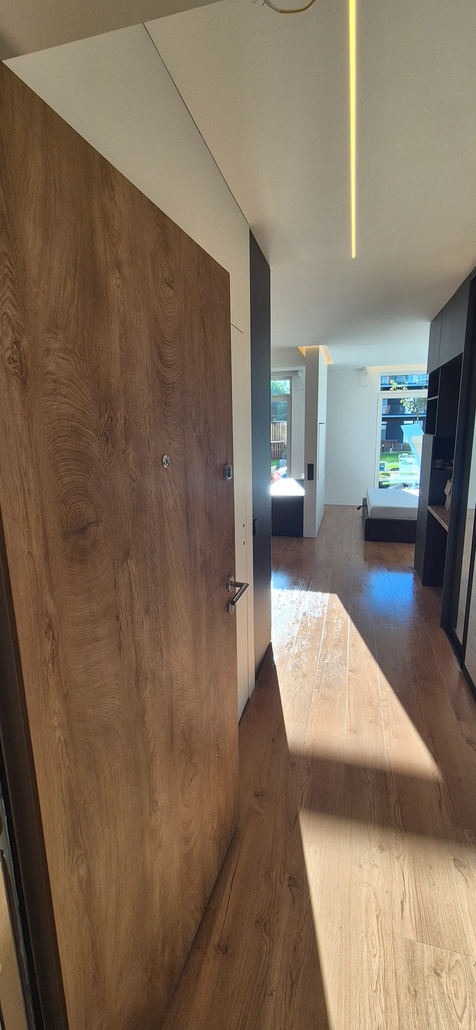 Luxury apartment cleaning after construction