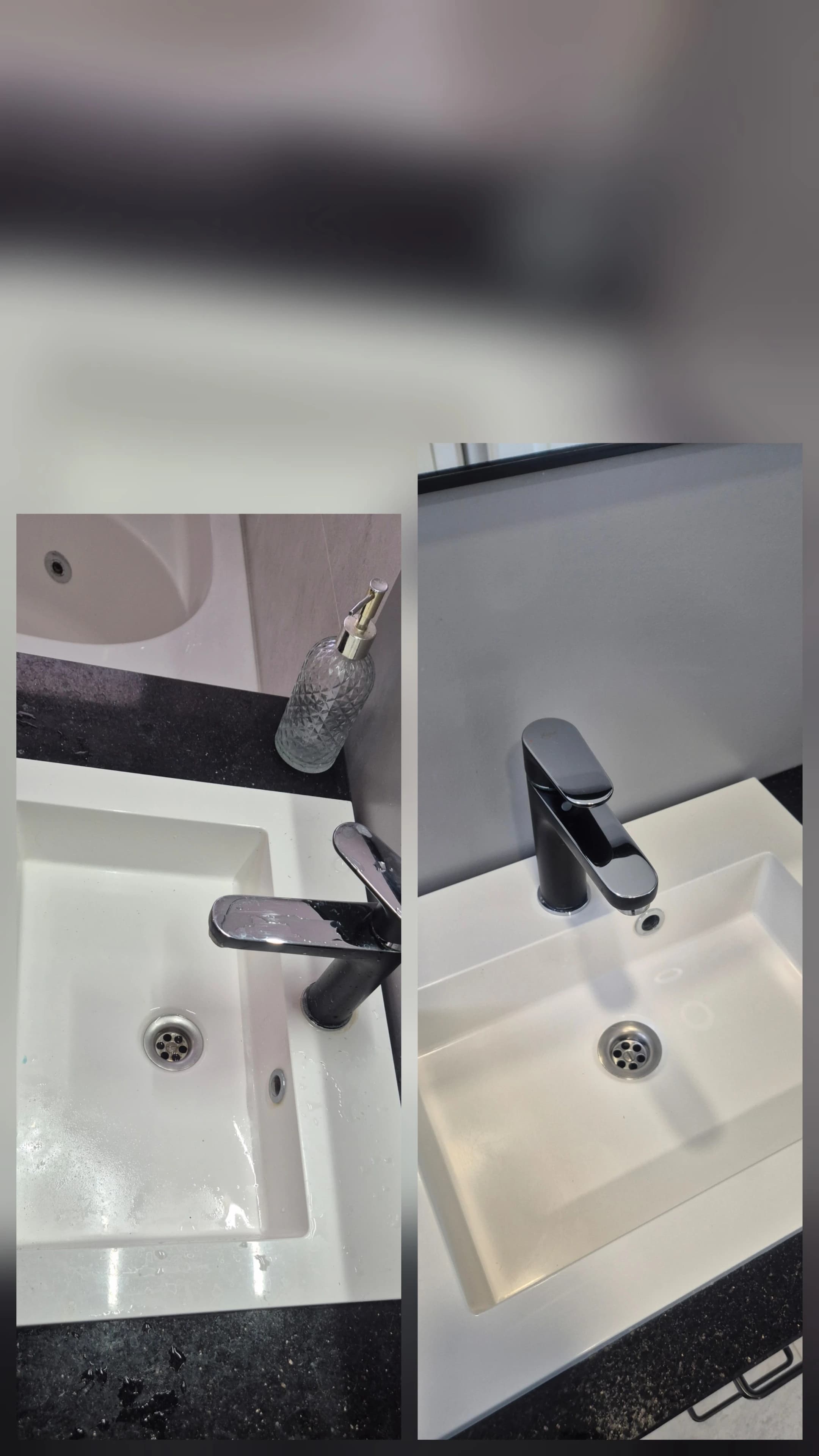 Apartment cleaning — before and after