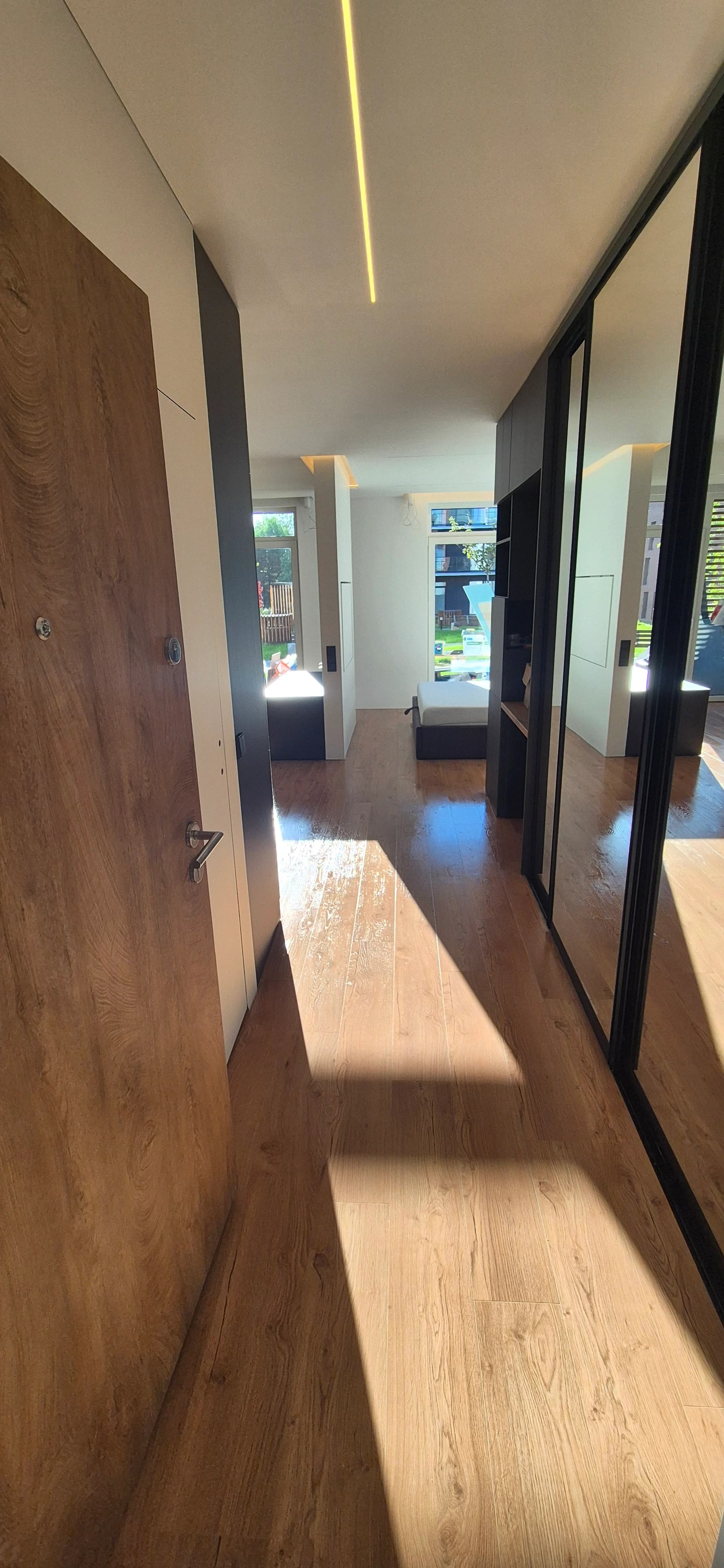 Luxury apartment cleaning after construction
