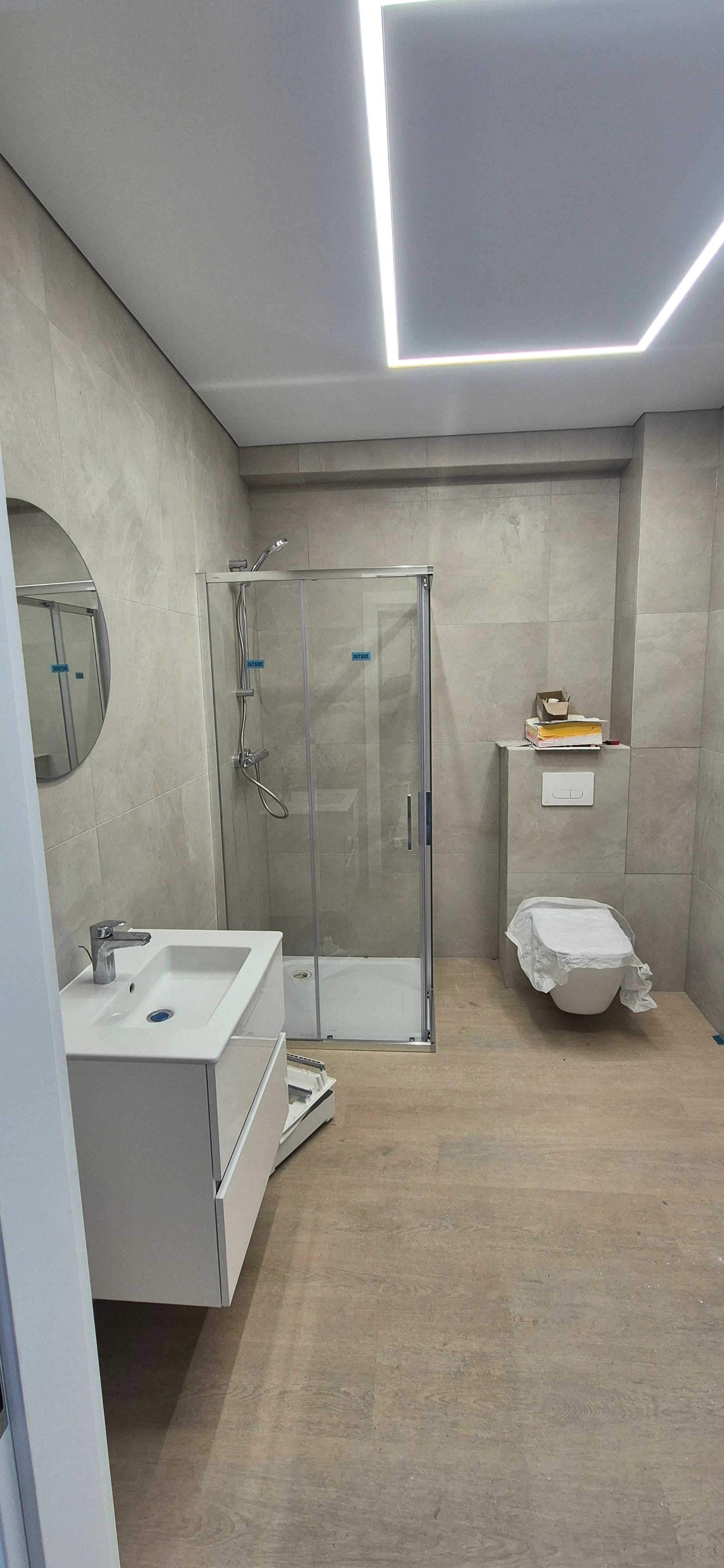 Apartment cleaning after construction