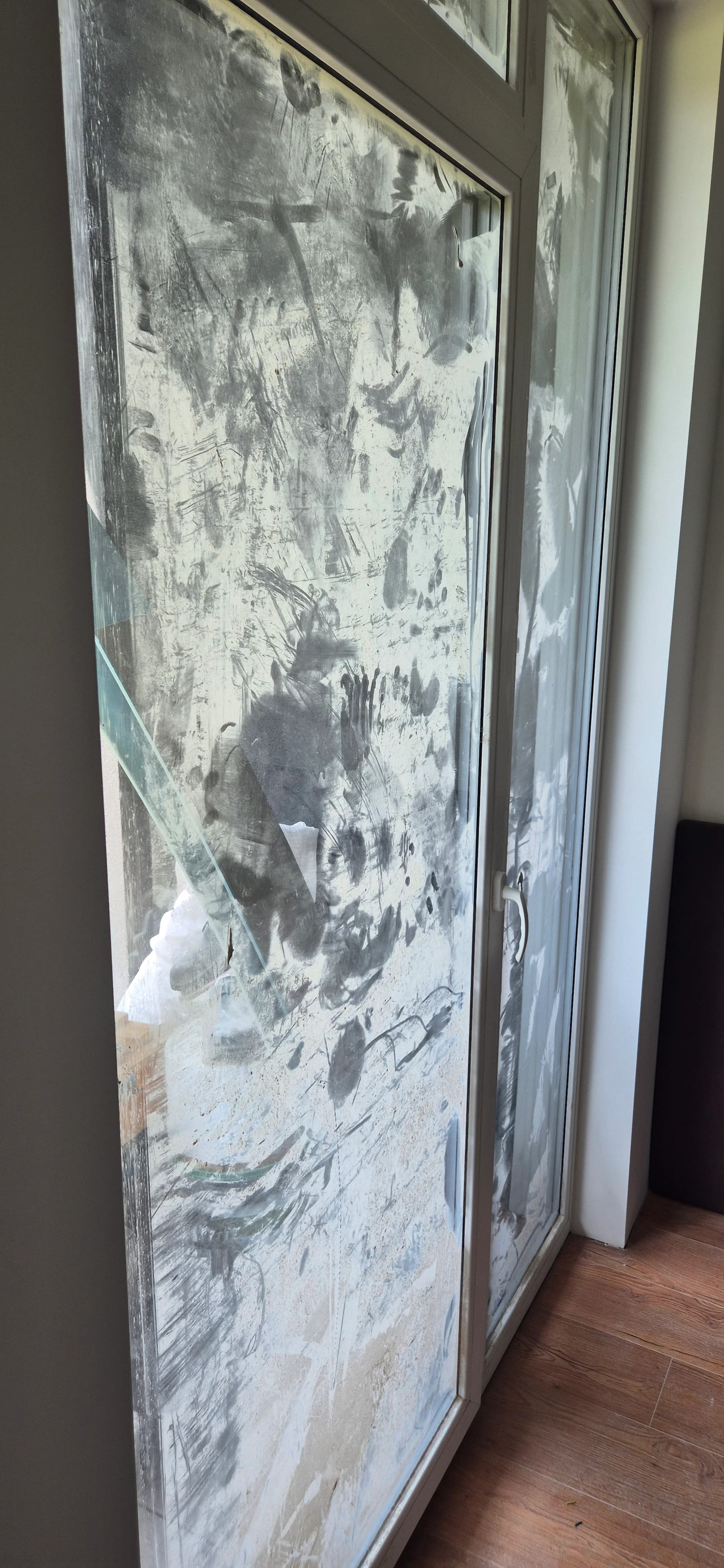 Luxury apartment cleaning after construction