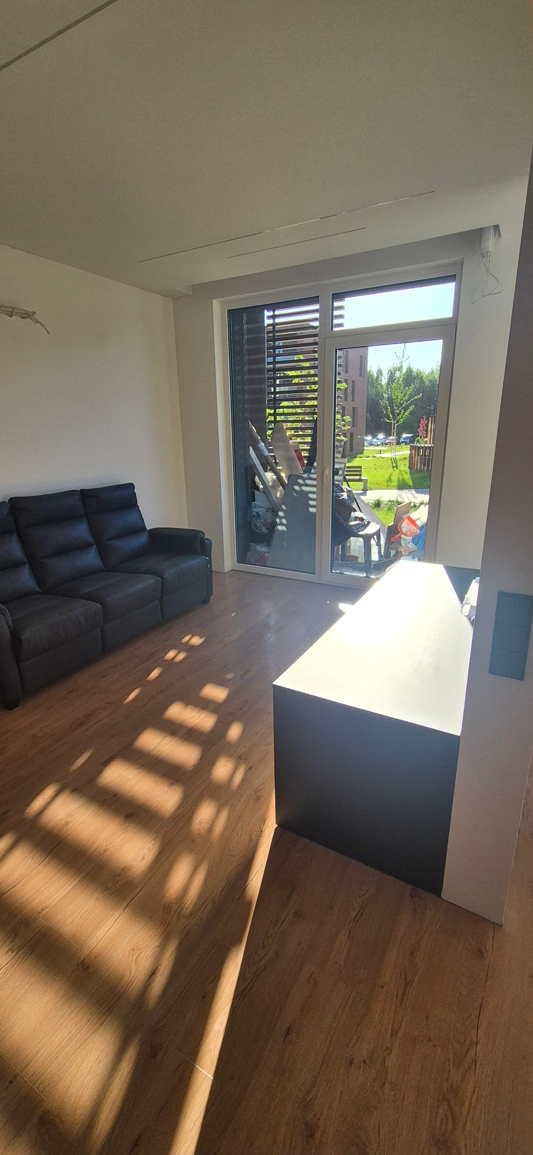 Luxury apartment cleaning after construction