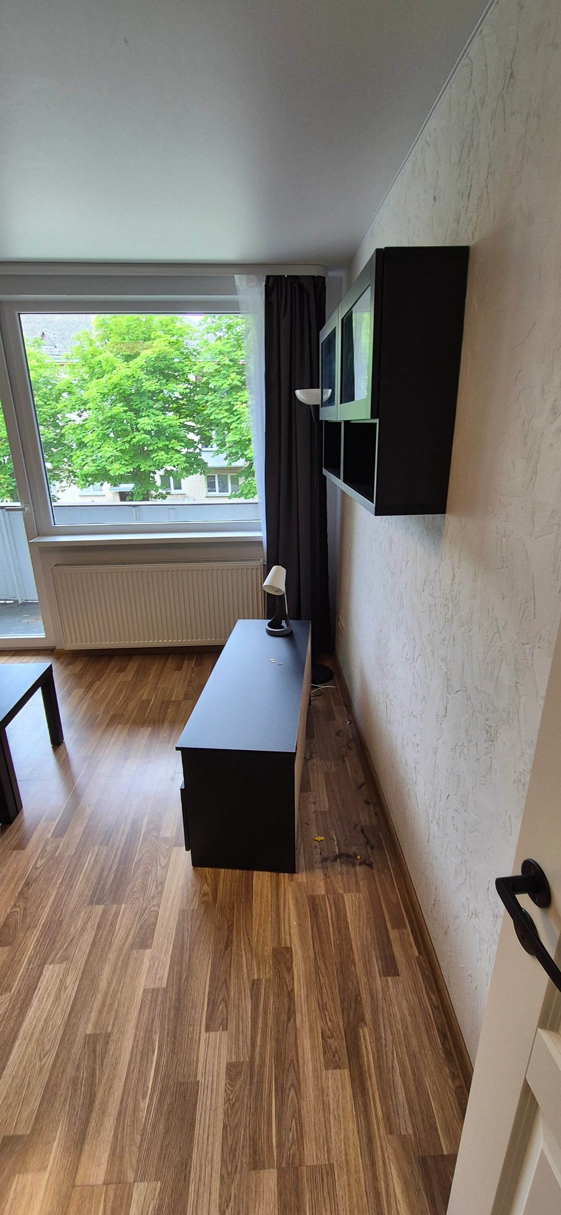 Deep apartment cleaning including windows