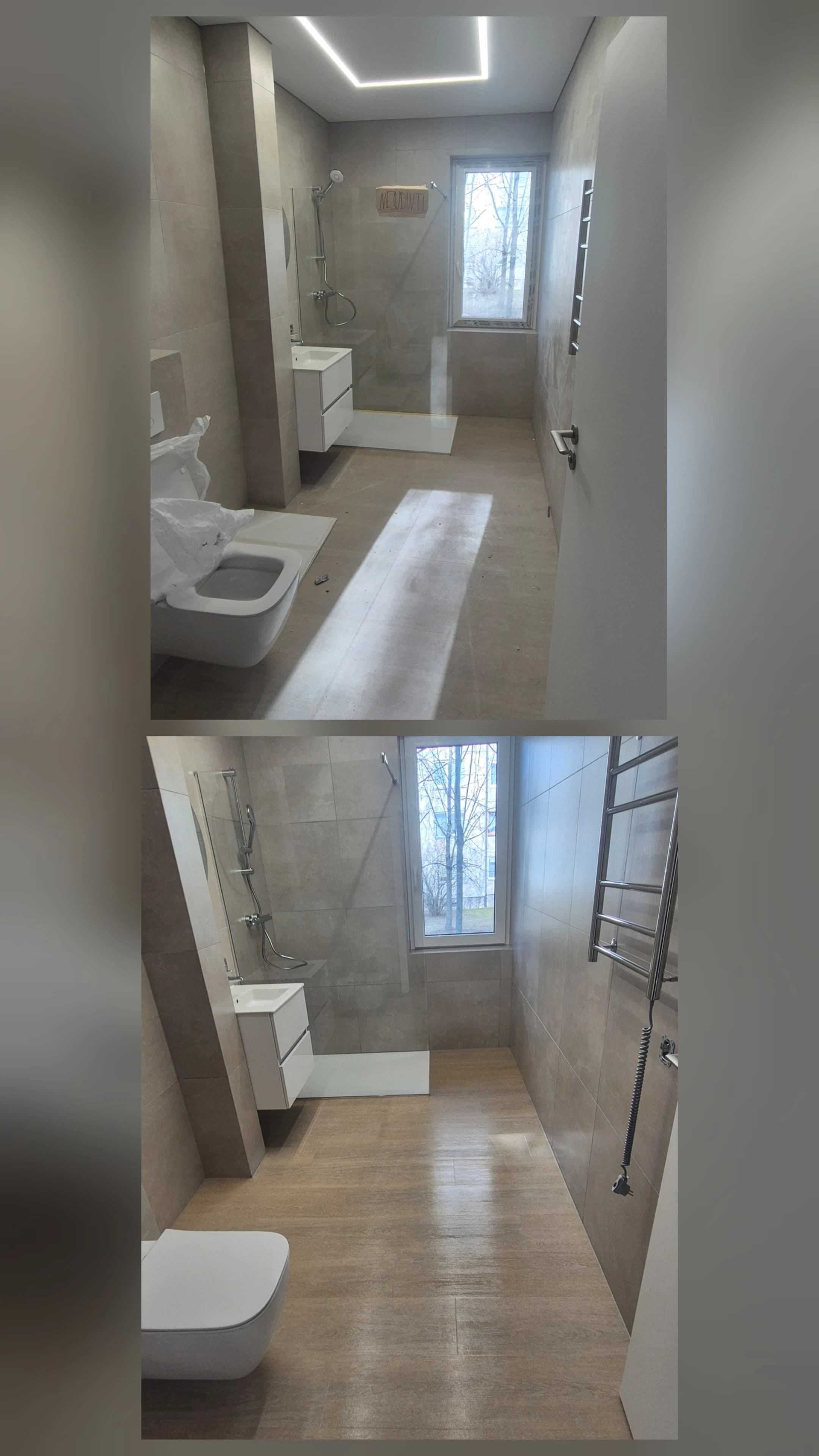 Apartment cleaning after renovation