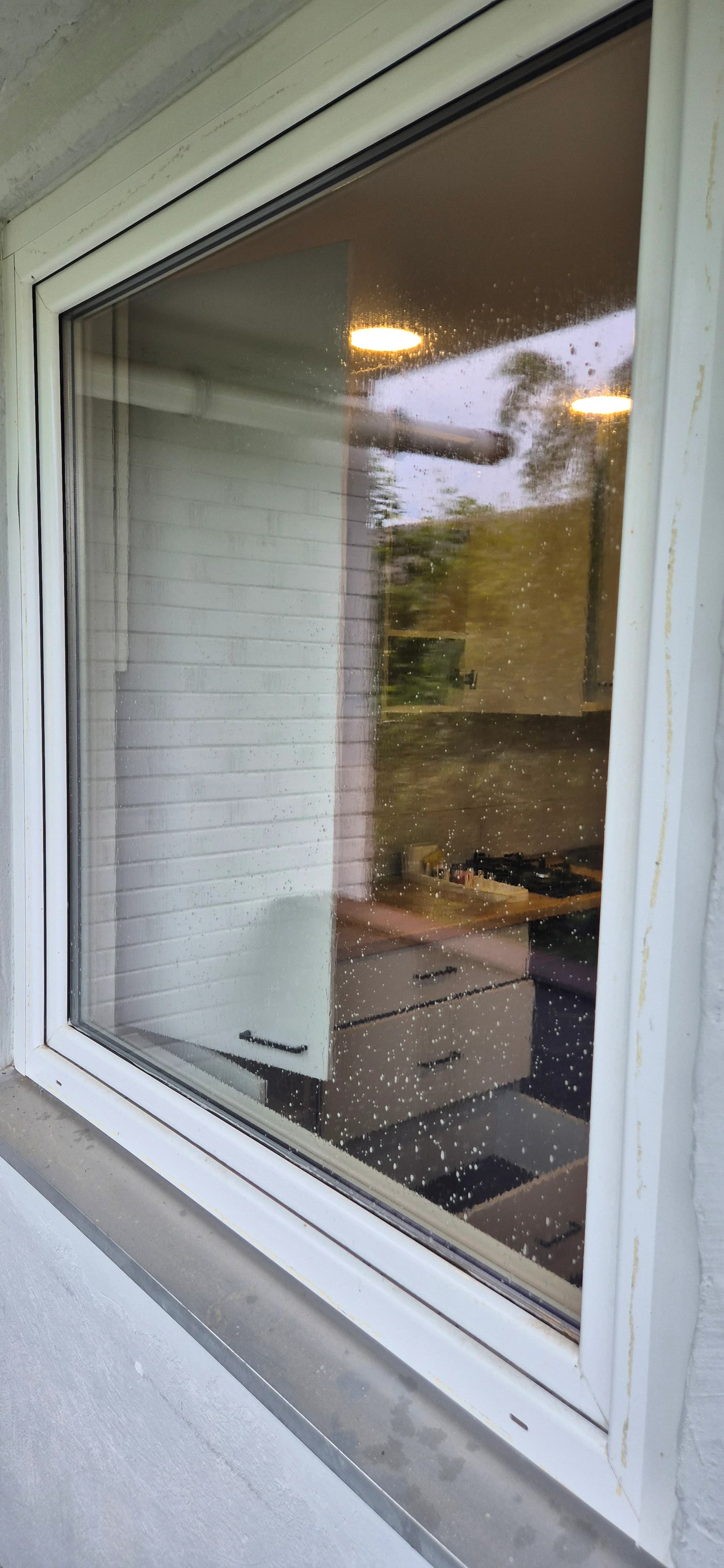 Deep apartment cleaning including windows