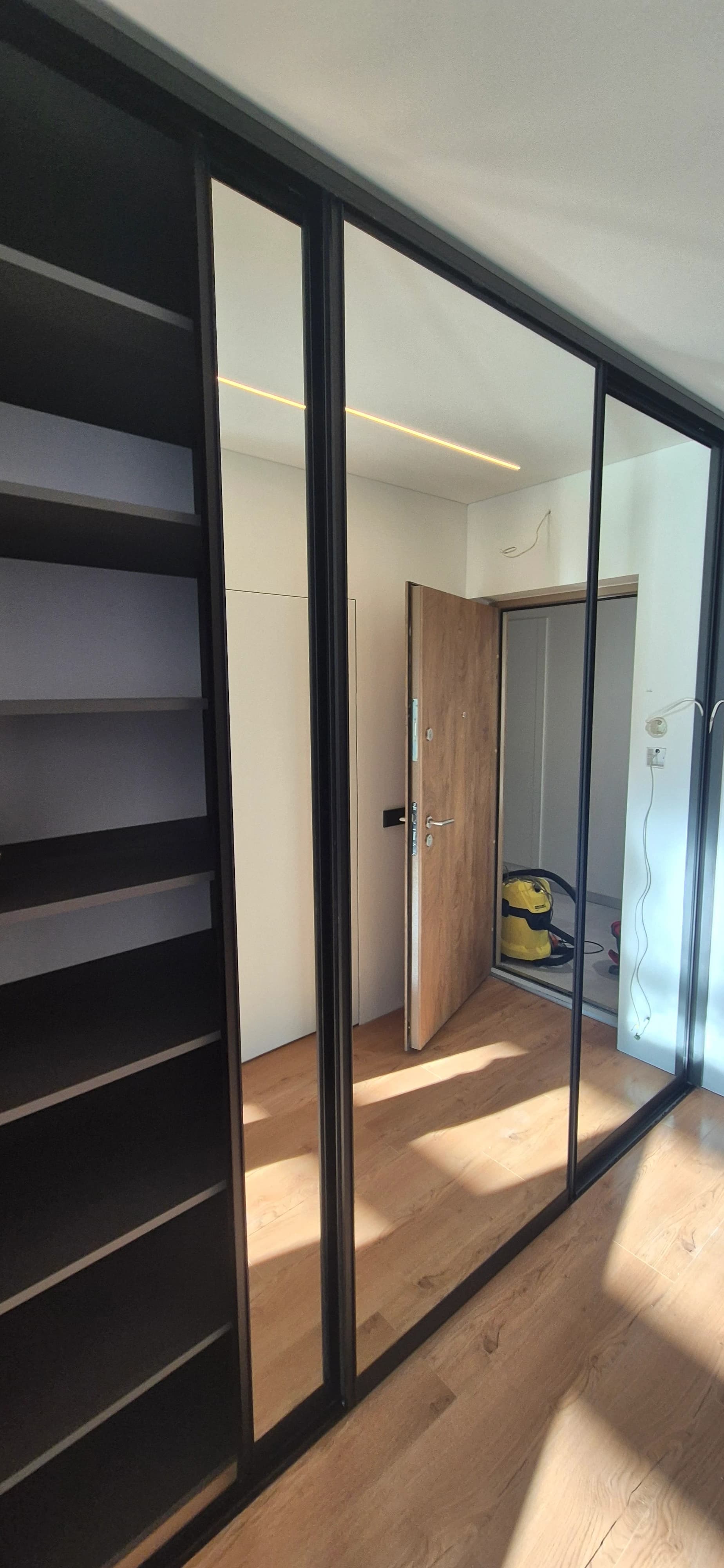 Luxury apartment cleaning after construction