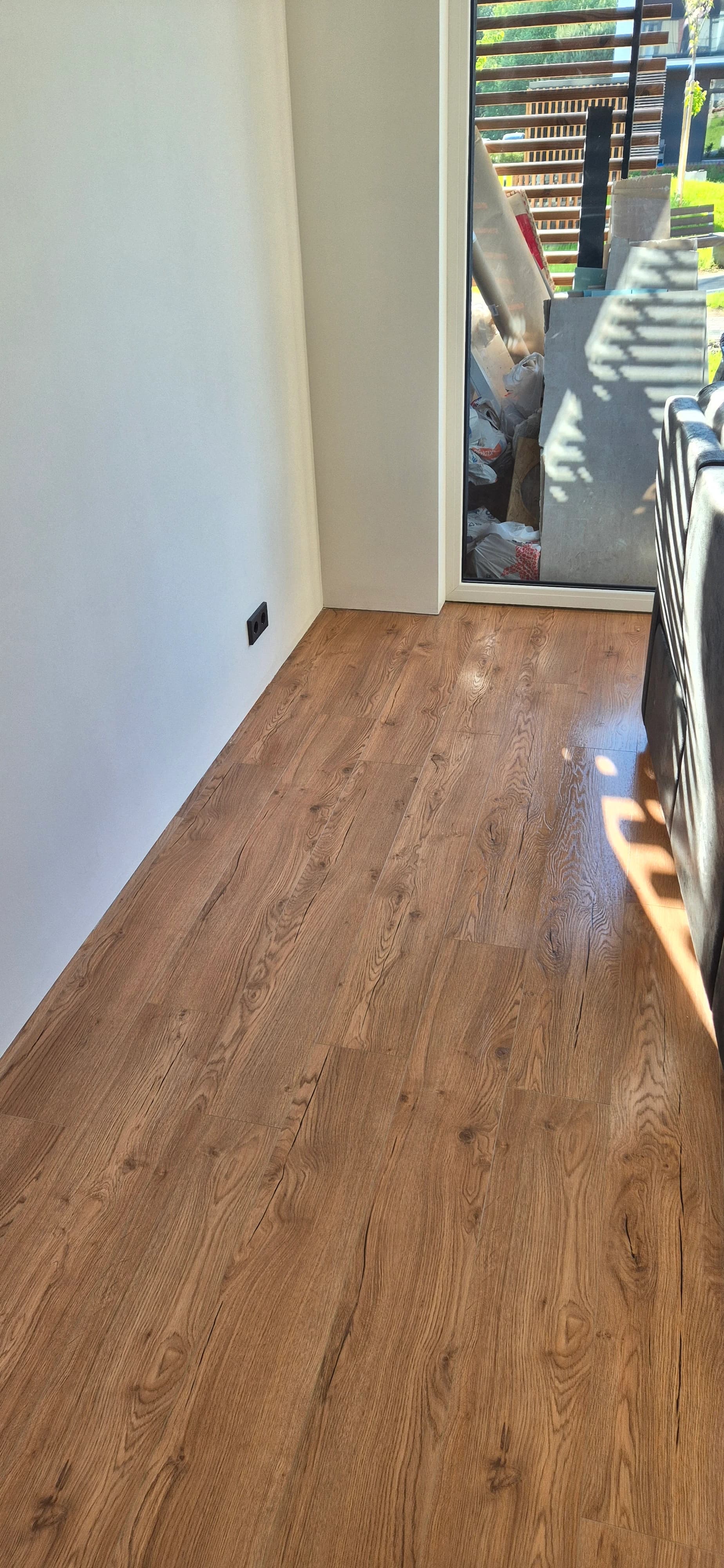 Luxury apartment cleaning after construction
