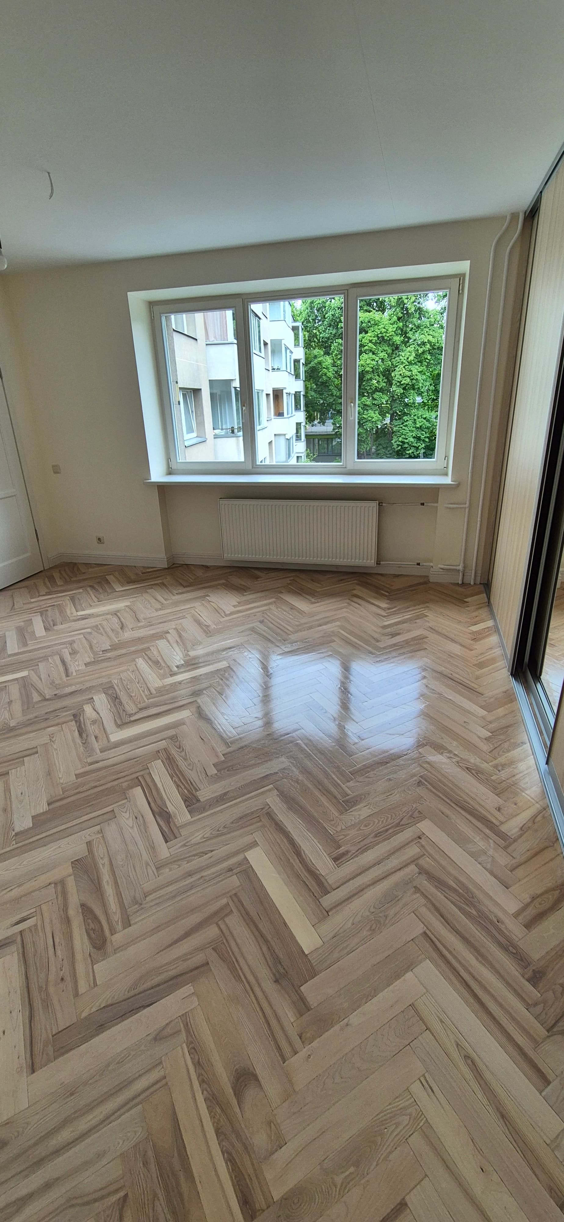 Old Town apartment cleaning after renovation