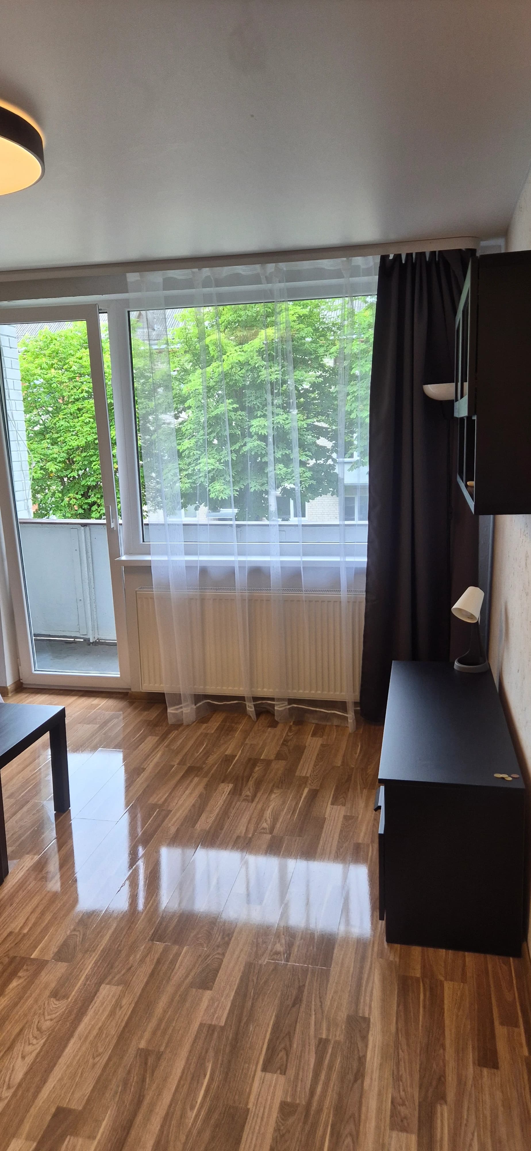 Deep apartment cleaning including windows