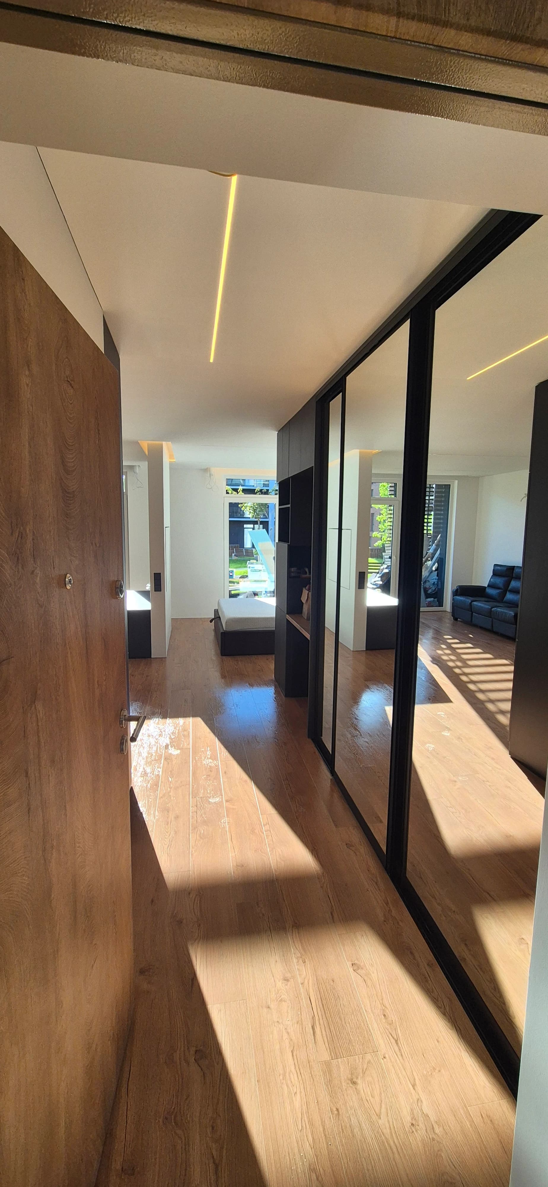 Luxury apartment cleaning after construction