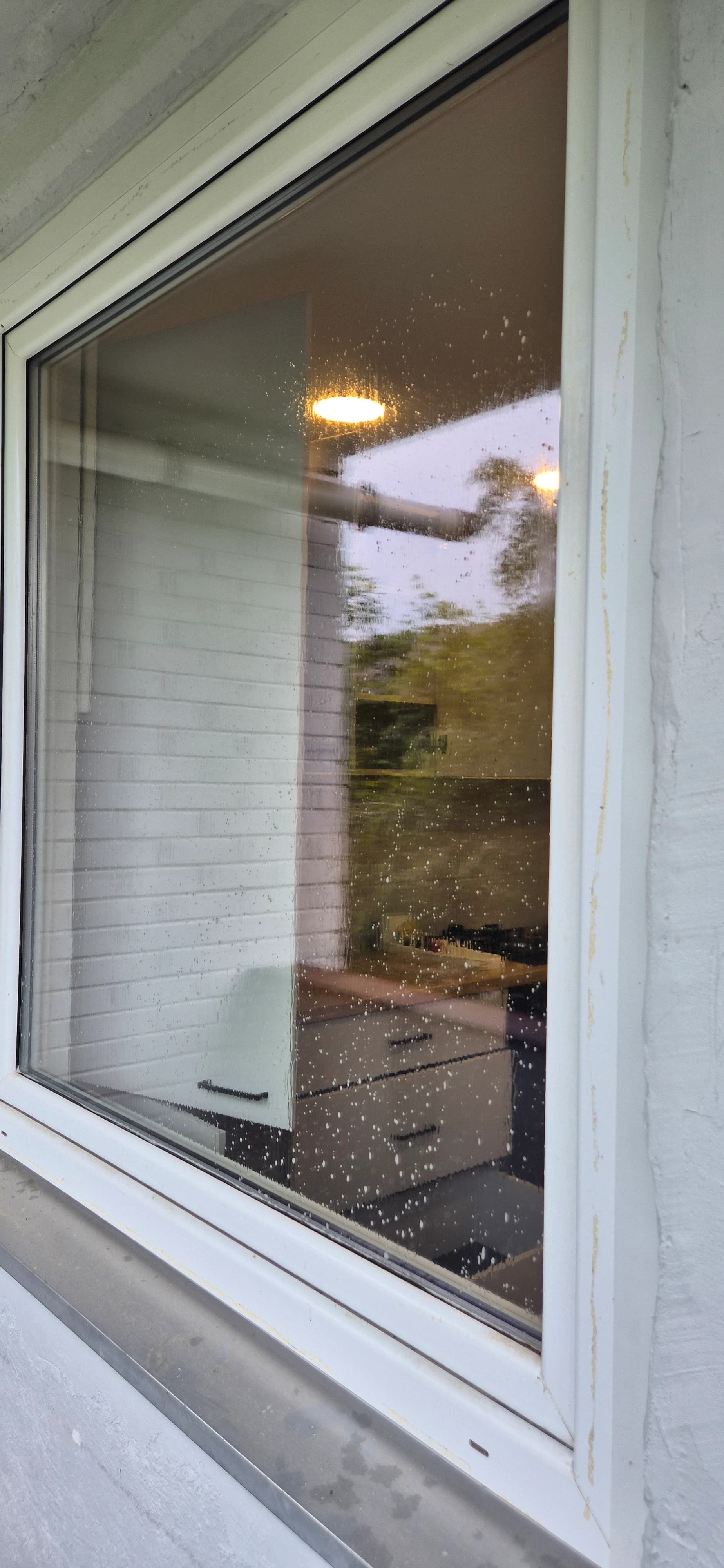Deep apartment cleaning including windows