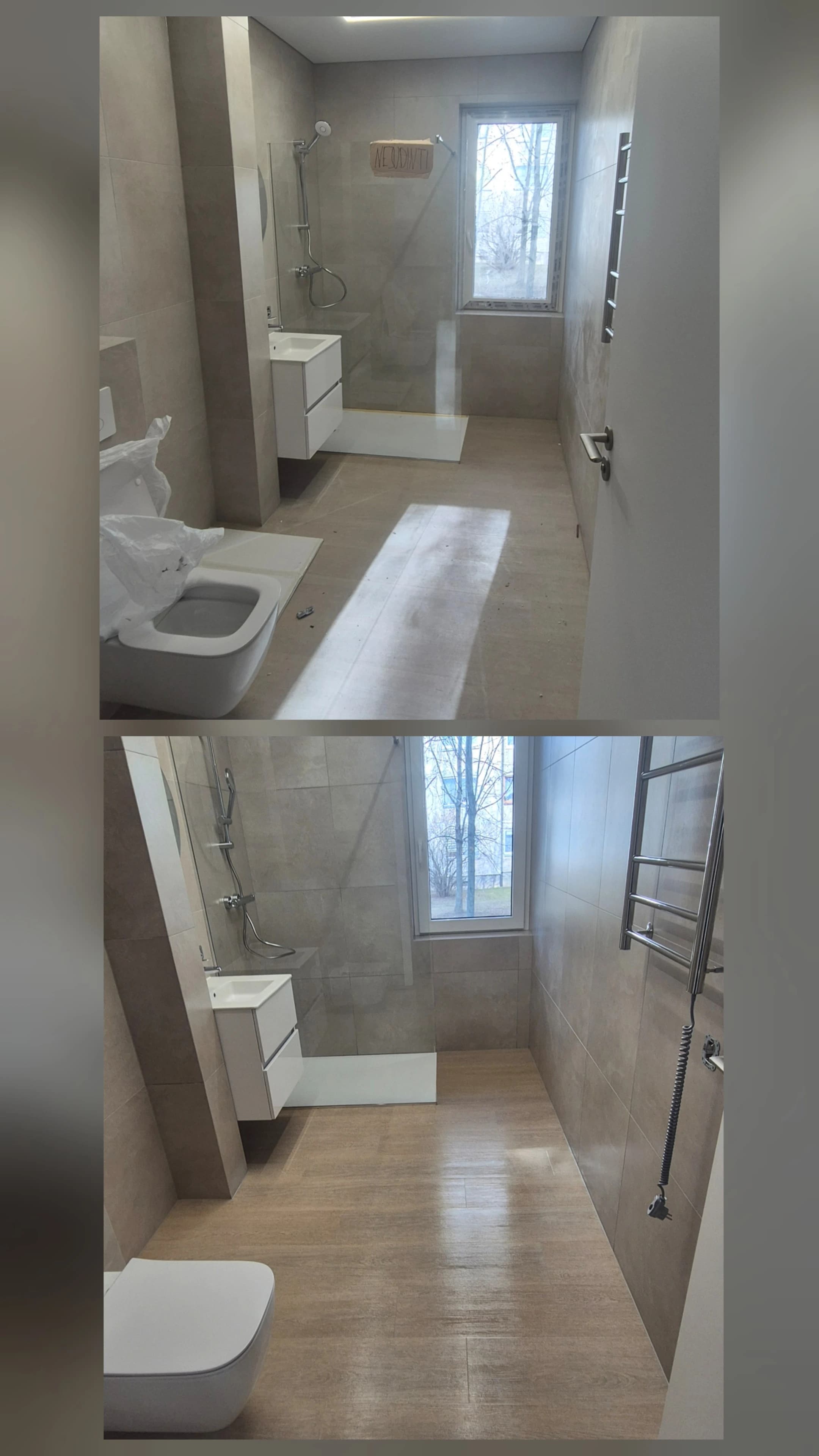 Apartment cleaning after renovation