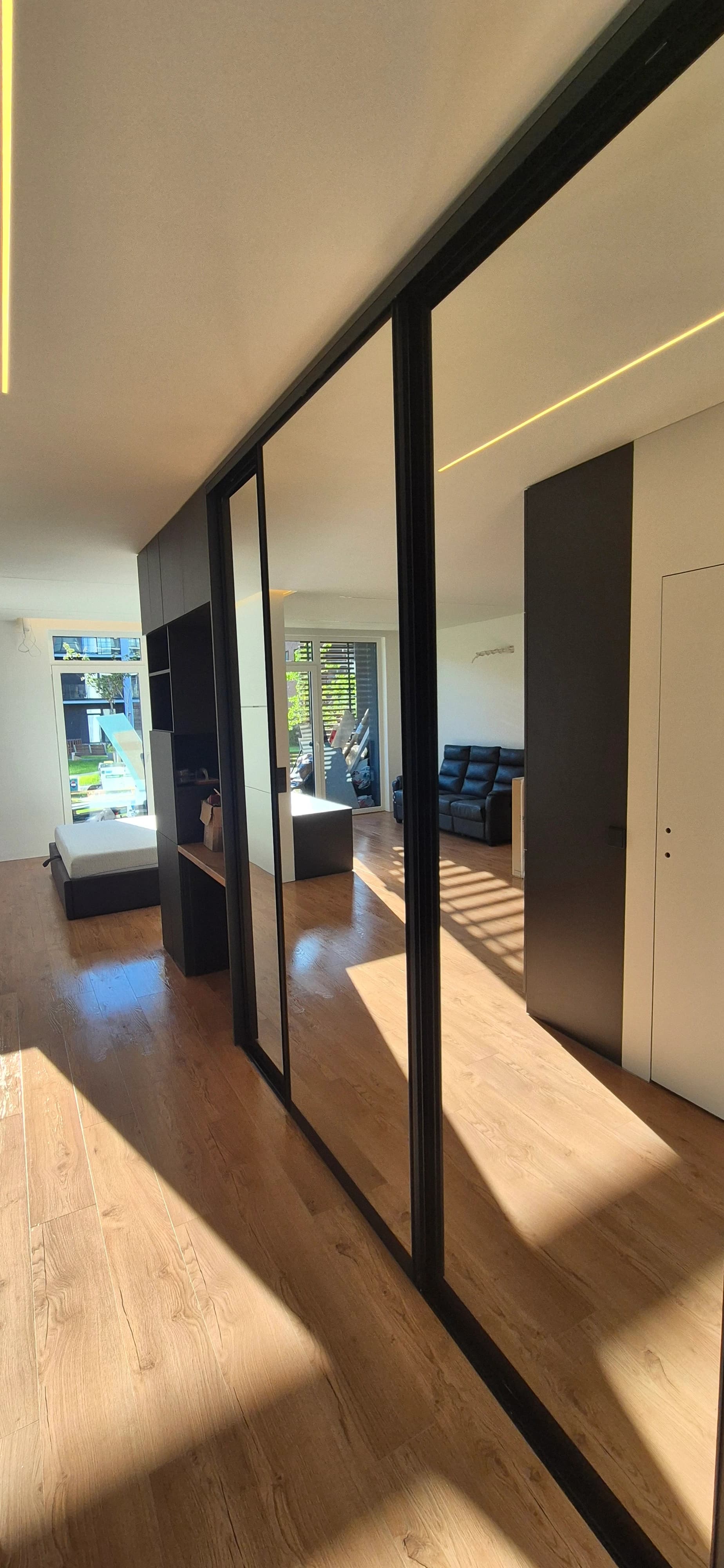 Luxury apartment cleaning after construction
